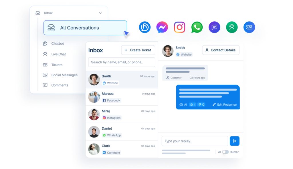 Unified Inbox for WordPress Customer Support